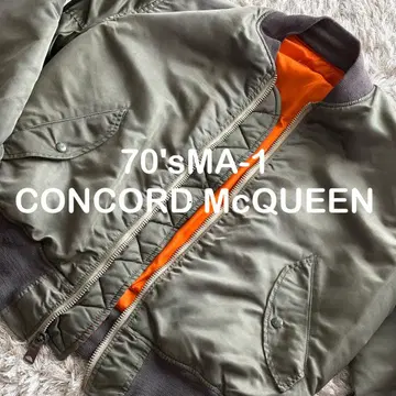 70s MA-1 화이트 테이프 사양 CONCORD MIL-J-8279E