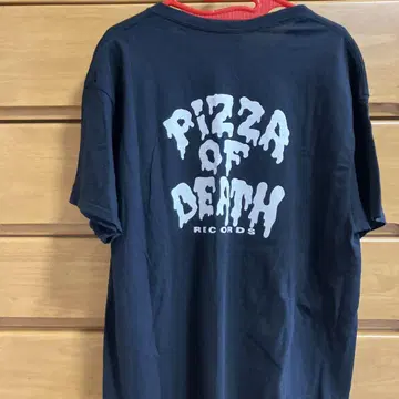PIZZA OF DEATH 사바시스터 피자 오브 데스 티셔츠 L 사이즈