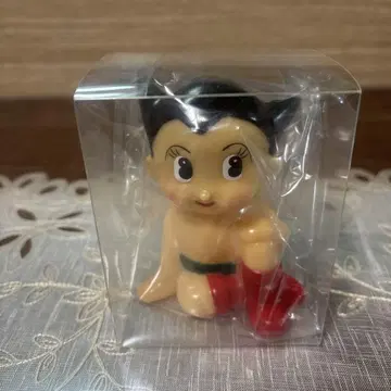 철완 아톰 앉은 저금통 레트로