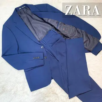 ZARA 셋업 블루 로얄 블루 파랑 캐주얼 수트