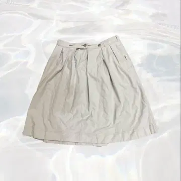 MHL 마가렛호웰 무릎 기장 플레어 스커트 페어리 그런지 그런지