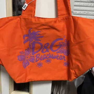 D&G 비치 의류 에코백 오렌지