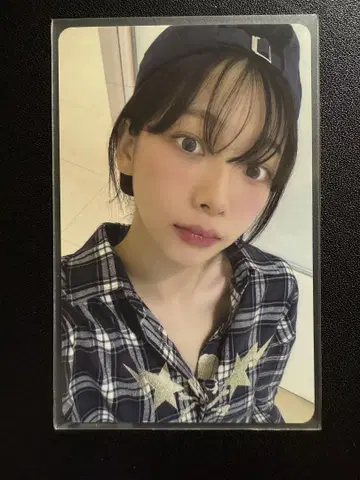 aespa whiplash kms 카리나 트레이딩 카드
