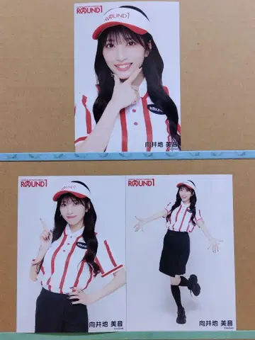 AKB48 무카이 미네 다이마루 ROUND 콜라보 브로마이드 컴플리트