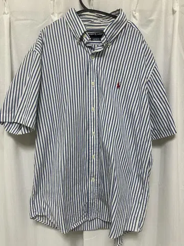 Ralph Lauren XL 스트라이프 반팔 셔츠