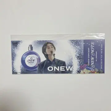 SHINee 샤이니 ONEW 오뉴 사진 티켓