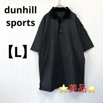 a988 새상품급 dunhill Sports [L] 피케 셔츠 골프 도트