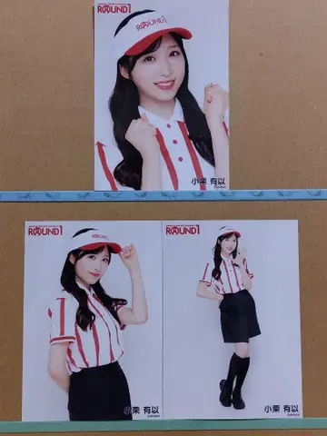 AKB48 오구리 유이 다이마루 ROUND 콜라보 브로마이드 컴플리트