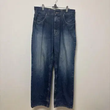 마스터피스 와이드 데님 팬츠