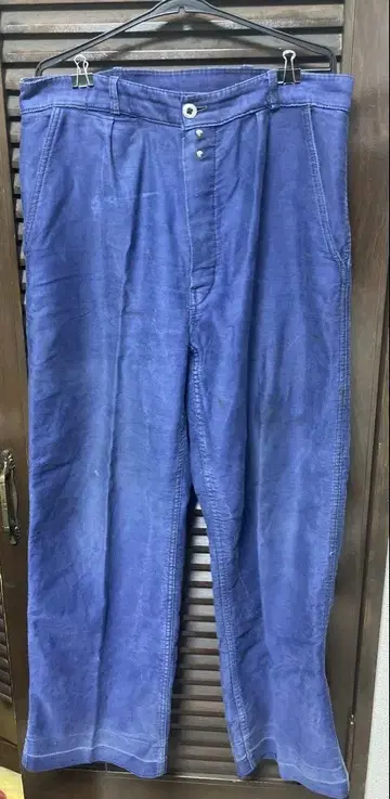 프렌치 몰스킨 워크 팬츠