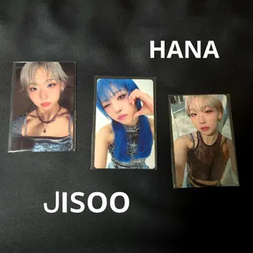 HANA Blue Jeans JISSO 트레이딩 카드 ABC 세트