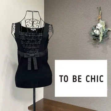 TO BE CHIC 투 비 시크 슬리브리스 니트 썸머 니트