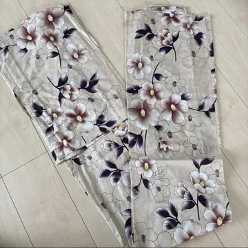 유카타 핑크 베이지 계열 유카타 젠