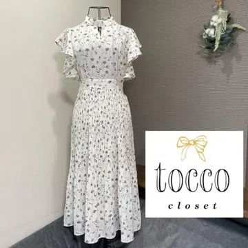 tocco closet 토코 클로젯 롱 원피스 꽃무늬