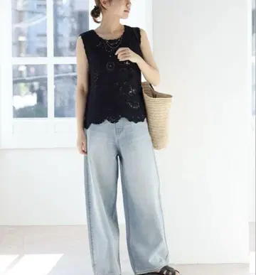 25SS JOURNAL STANDARD relume 배기 데님 38