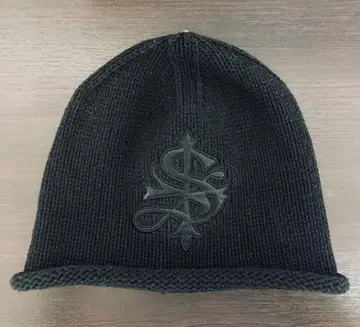 SUPPLIER 비니 Faux Leather Patch Cross