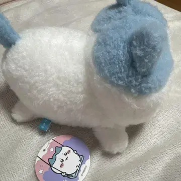 하치와레 호와호와 봉제 인형 누워 있는 치이카와 (먼작귀)