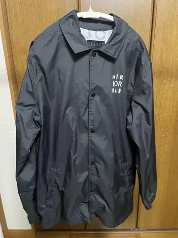 JORDAN AIR 나일론 자켓 블랙