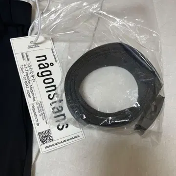 미사용 새상품 nagonstans 팬츠 GI 벨트 포함