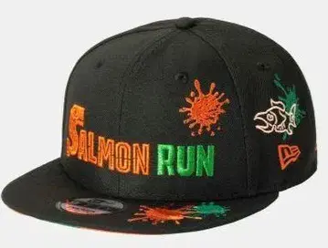 닌텐도 스토어 캡 SALMON RUN Splatoon 3