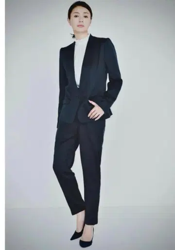 Herato 이가와 하야오 씨 블랙 새틴 수트