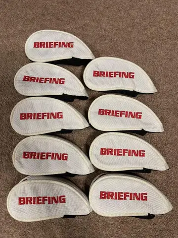 BRIEFING 아이언용 골프헤드커버 5-9 PXAS