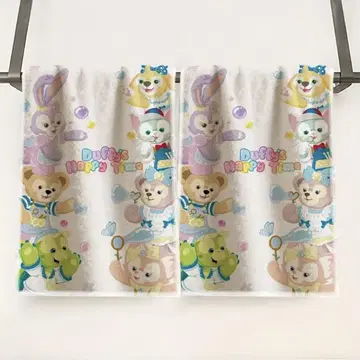 닷피 프렌즈 타월 2장 세트 E