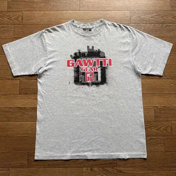 90s GAWTTI GEAR 구제 의류 티셔츠 USA제 가우티 서해안