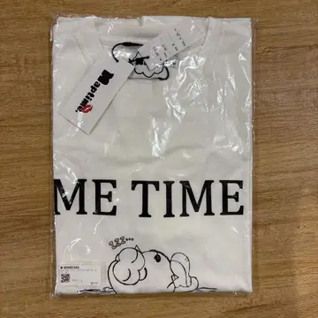 Naptime 프린트 티셔츠 M 화이트