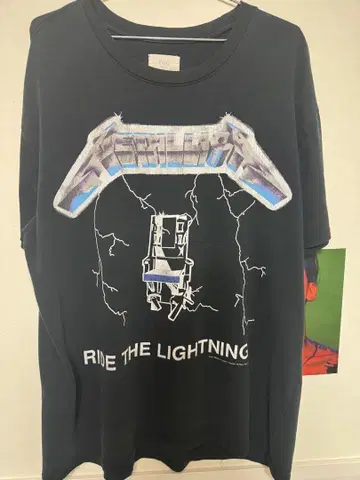 FOG 메탈리카 티셔츠 Ride the Lightning