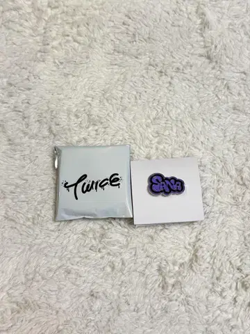 TWICE THIS IS FOR 사나 랜덤 핀 배지