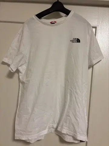 THE NORTH FACE 화이트 티셔츠 M