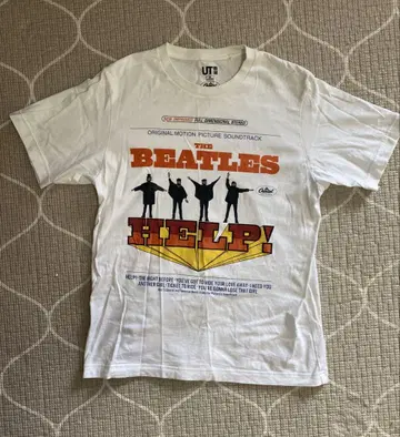 THE BEATLES HELP! 티셔츠 M 유니클로 비틀즈 헬프
