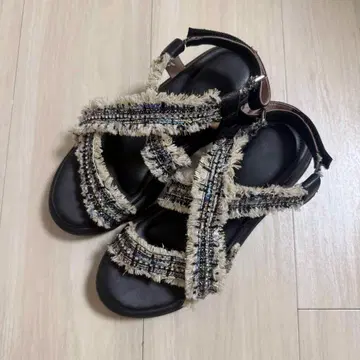 STACCATO 비쥬 샌들 24.5cm 스타카토