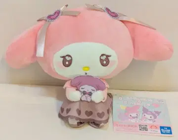 후류 우루루 하트 봉제 인형 마이멜로디 쿠로미 마이멜로디 2024년