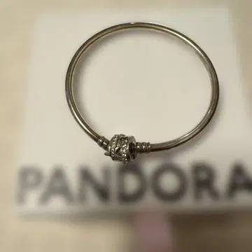 Pandora 실버 팔찌 뱅글