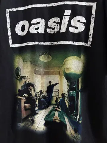 oasis 밴딩 티셔츠 size XL
