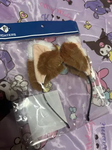 새상품 파이터즈 여우 귀 머리띠