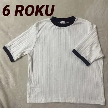 6 ROKU 티셔츠 리브 티셔츠