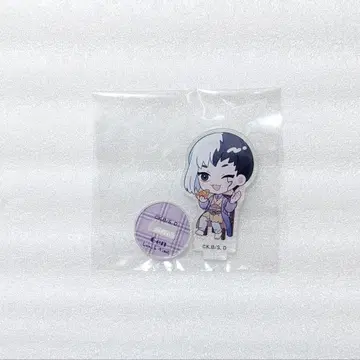 Dr.STONE 아사기리 겐 런치 타임 아크릴 스탠드 미니 캐릭터