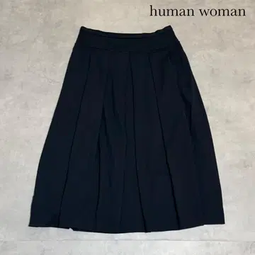 human woman 플레이팅 턱 스커트 정가 19250 R141