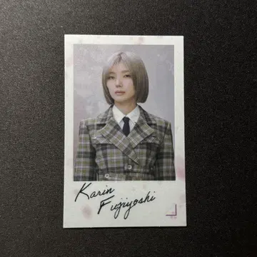 사쿠라자카46 후지요시 카린 클리어 스티커 11th