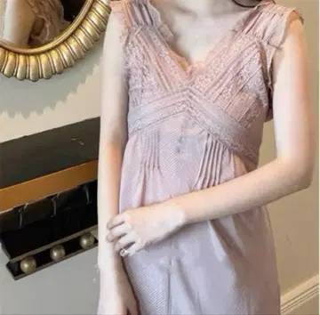 deicy ME COUTURE 레이스 쉬폰 빅토리아 드레스