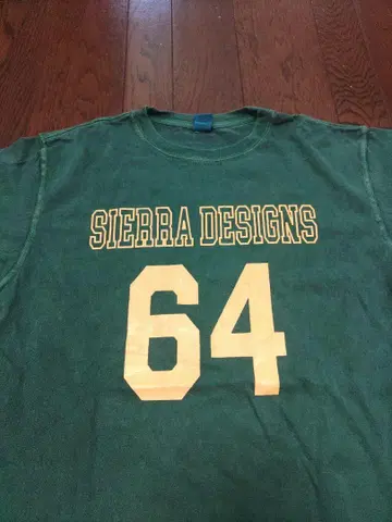 GOOD ON sierra designs 티셔츠 M 64 그린 짙은 녹색