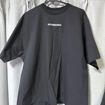 EFFLORESCENCE 블랙 티셔츠 XL