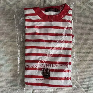 CHAPS RALPH LAUREN 빨흰 스트라이프 티셔츠