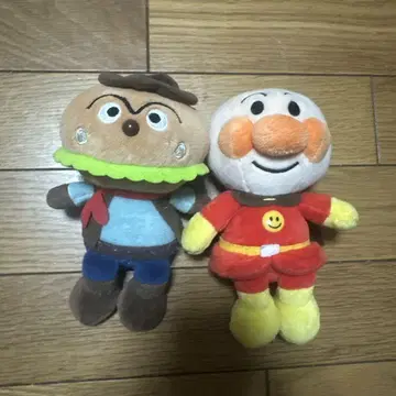 호빵맨 버거 키트 봉제 인형 세트