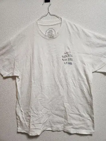 ANTI SOCIAL SOCIAL CLUB 티셔츠 XL 화이트