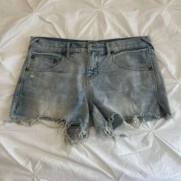y2k FREE PEOPLE 데님 숏 팬츠 W 26 후지이 다이마루 구매