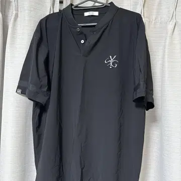 SYG 블랙 골프 셔츠 XXL